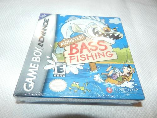 Monster Bass Pesca Nintendo Game Boy Advance Juego Gba Nuev
