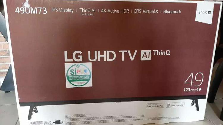 Oferta televisor smartv 4k LG 49 ultra HD con conexión