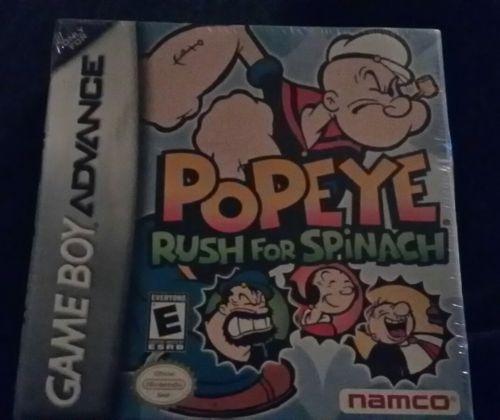 Popeye: Rush For Spinach (nintendo Game Boy Advance, 2005)
