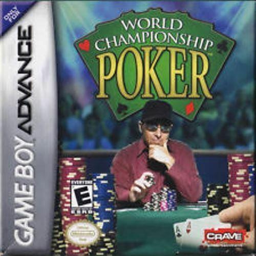 Rare-world Championship Poker (nintendo Game Boy Advance) N