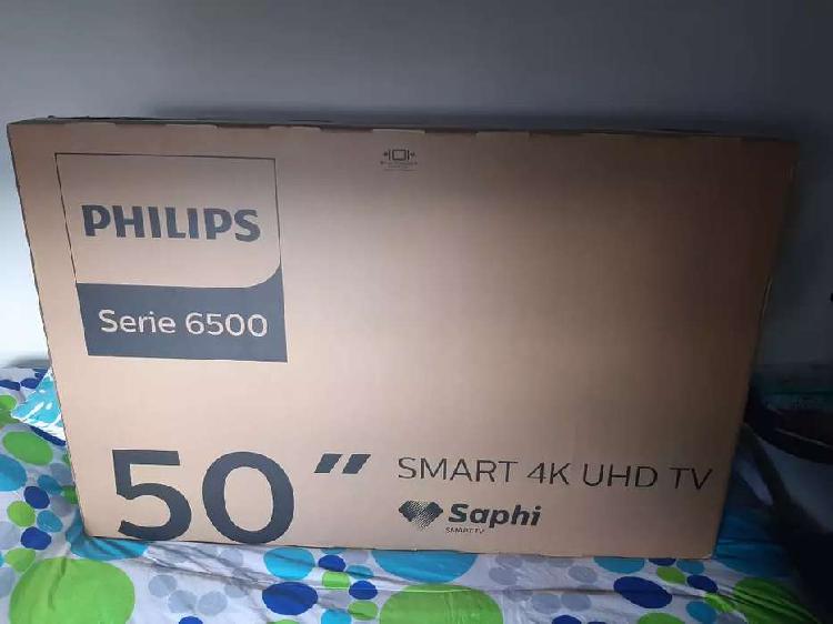 Smart TV Philips 4k UHD 50" Serie 6500