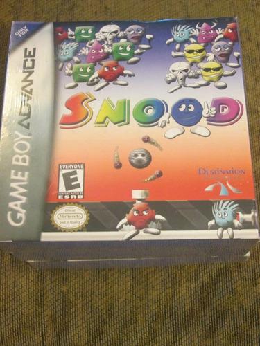 Snood (nintendo Game Boy Advance, 2001) Gba New Sealed