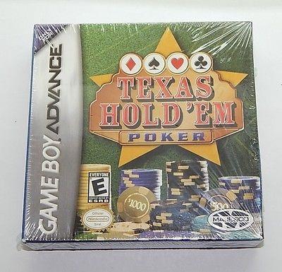 Texas Hold Em Poker Nintendo Game Boy Advance Sealed R8374