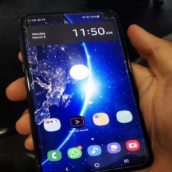 Vendo Samsung Galaxy S10E Snapdragon (Detalle en cristal)