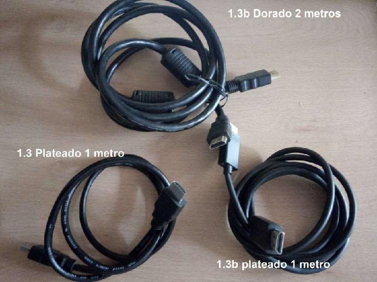 Vendo cables HDMI 1.3b DORADO