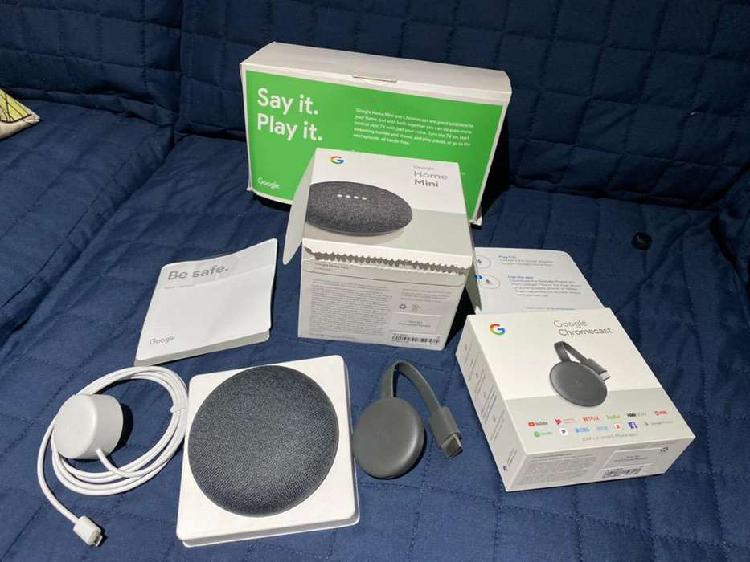 Vendo - cambio google assistant y google chromecast