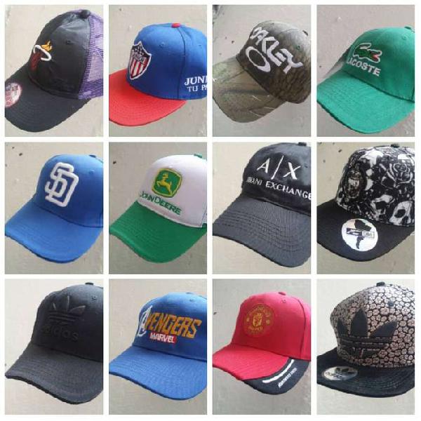 vendo gorras diferentes estilos