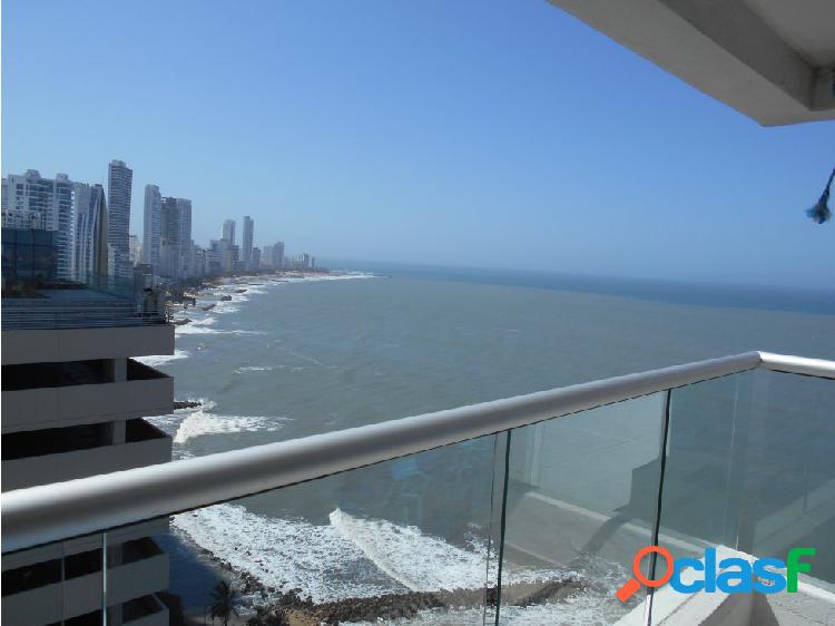 Arriendo vendo apartamento Bocagrande vista al mar