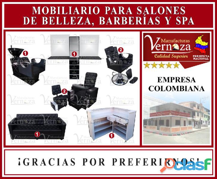 FABRICA DE MUEBLES PARA PELUQUERÍA MANUFACTURAS VERNAZA.