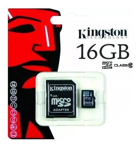 Memoria Kingston Micro Sd 16 Gb C 10 80 Mb/seg Sdcs/16gb