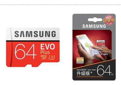 Memoriasamsung Evo Plus Micro Sd 64 Gb