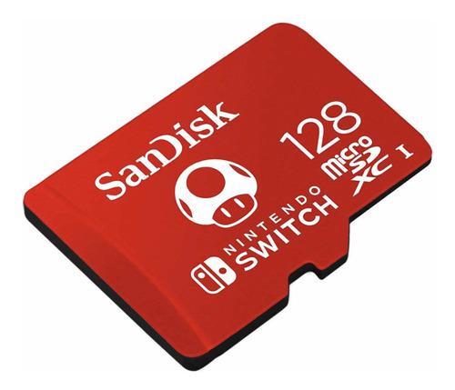 Sandisk 128gb Memoria Microsdxc Uhs-i Para Nintendo Switch
