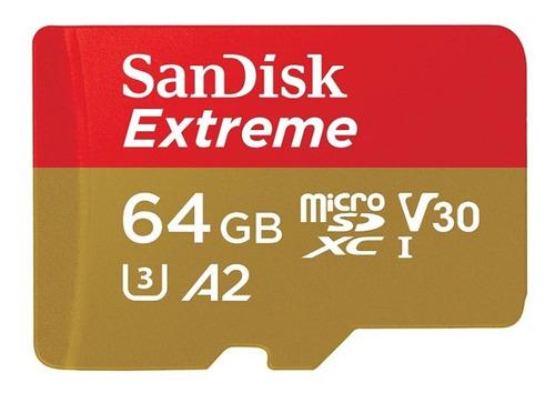 Sandisk Extreme Sdxc 64gb 4k Uhs I V30 U3 Go Pro 2019 A2