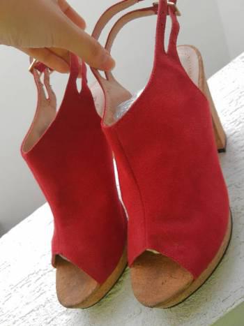 Zapatos de plataforma rojos OFERTA!