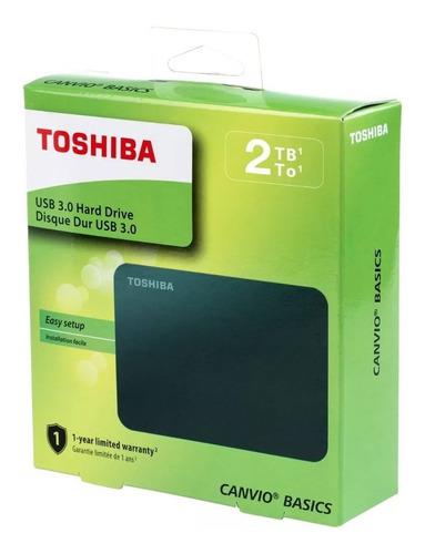 Disco Duro Externo 2tb Toshiba Canvio Basic