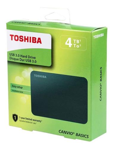 Disco Duro Toshiba Canvio Basics 4 Tb Usb 3.0