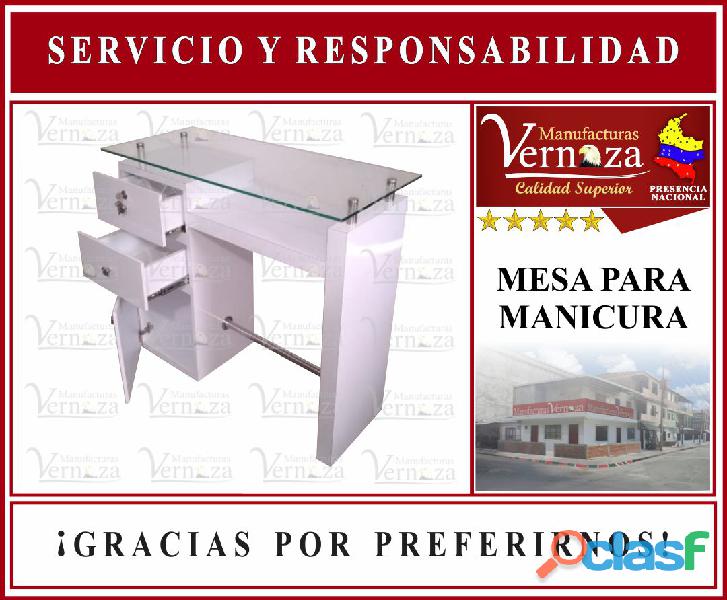 MESA PARA MANICURA LUJOSA MANUFACTURAS VERNAZA