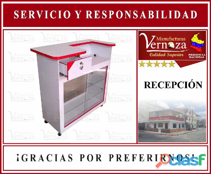 RECEPCION ESTRUCTURA EN MDF