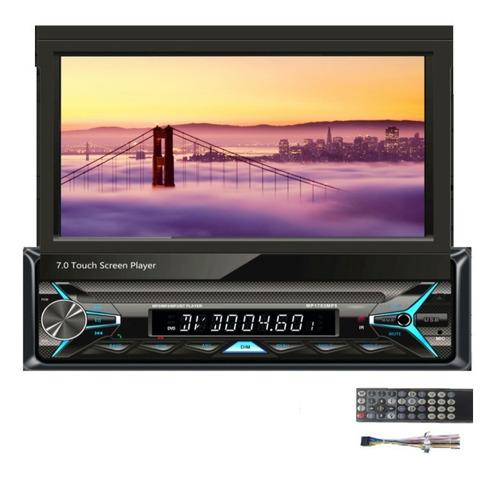 Radio Carro Pantalla Mirrorlink Bluetoth Usb 1 Din 7 Pulga