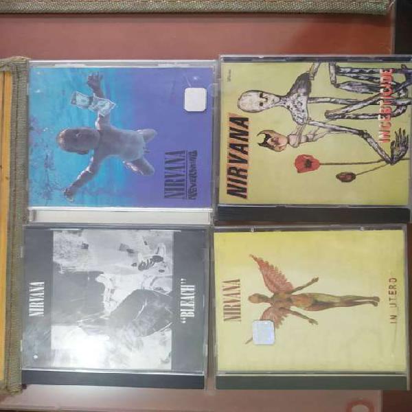 4 Cd Originales Nirvana