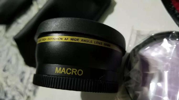 Lente Gran Angular 58mm Hd 0.43x Para Canon Nikon Yongnuo