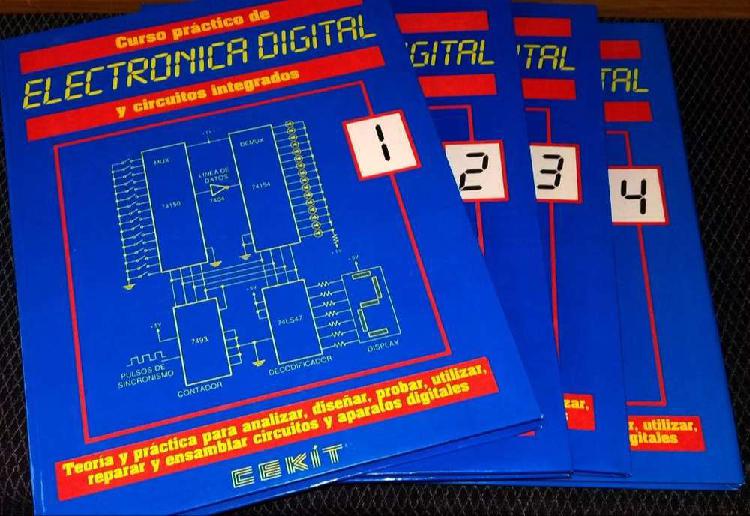 Libro Cekit de 22 Proyectos de Electrónica Digital y