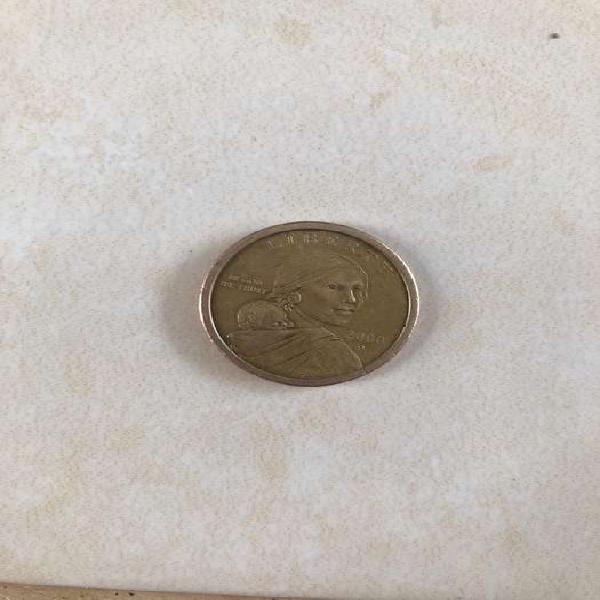 Moneda de 1 dolar año 2000 p