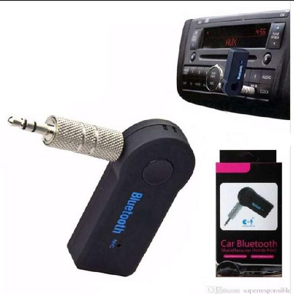 Receptor audio Bluetooth para Carro Recargable AUX