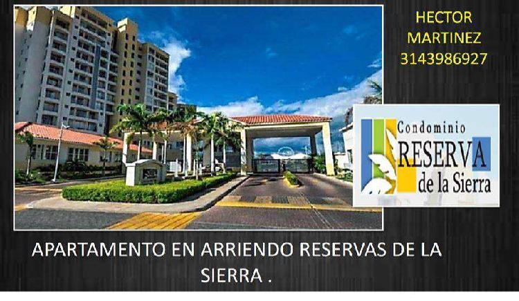 Se Arrienda Apartamento Reservas de la sierra