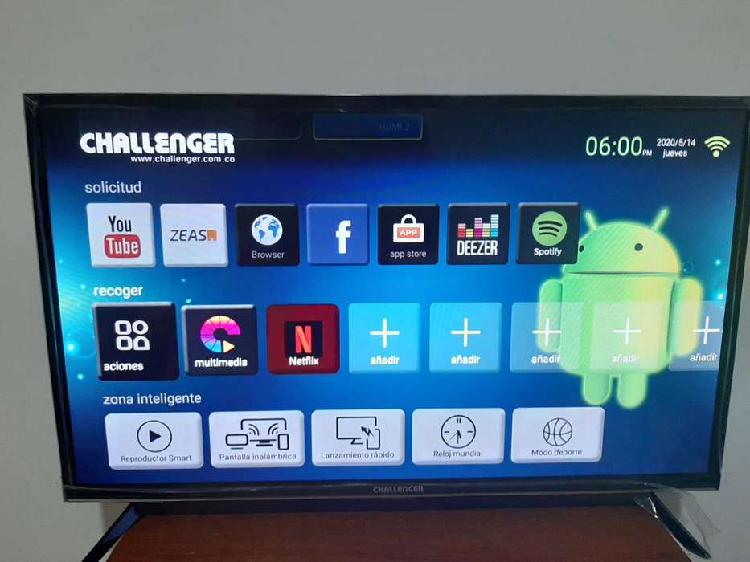 TV LED Challenger 32" android T2. 15 meses de uso