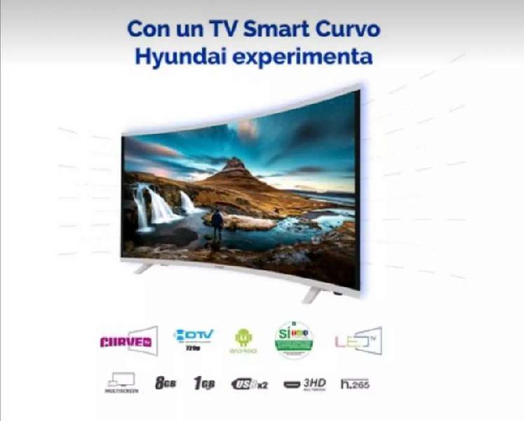 Televisores hyundai curvo 32" smart TV HYLED3216iNTC
