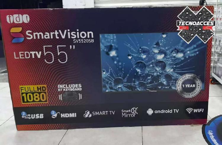 Tv de 55 pulgadas smartvision domicilio gratis en