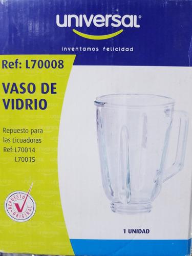 Vaso De Vidrio Para Licuadora Universal L70014 L70015.
