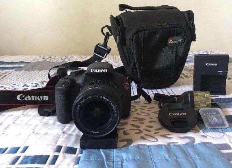 Vendo camara canon t5