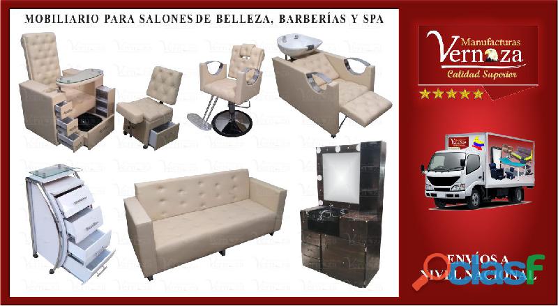 FABRICA DE MUEBLES PARA PELUQUERÍA, BARBERÍA Y ESTÉTICA