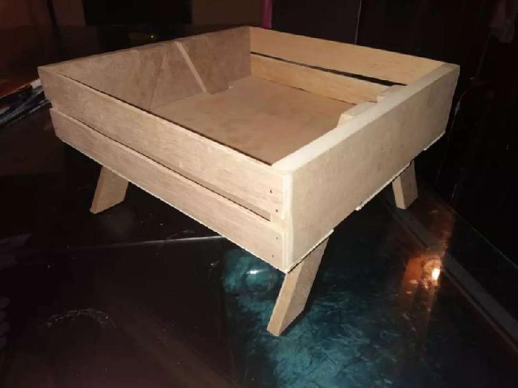 Ancheta o caja de madera para desayunos sorpresa o arreglos