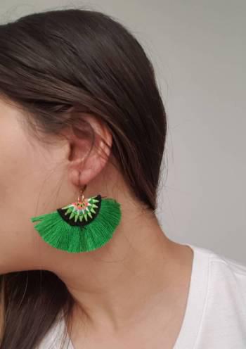 Aretes verdes