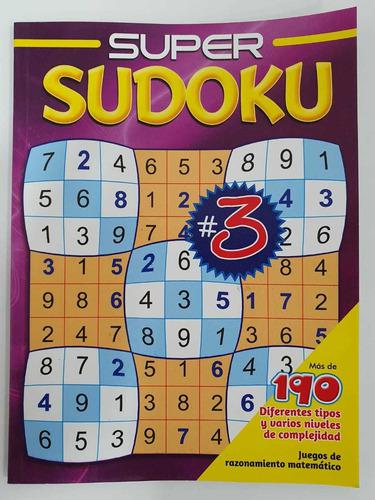 Libro Pasatiempos Sudoku 3x $27900