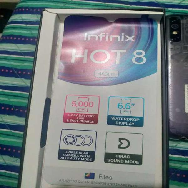 Se vende hermoso infinix hot 8.