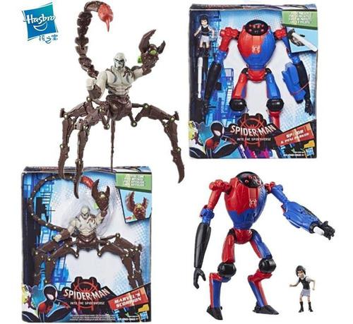 Super Combo Hombre Araña Figura De Lujo + Villano Escorpion