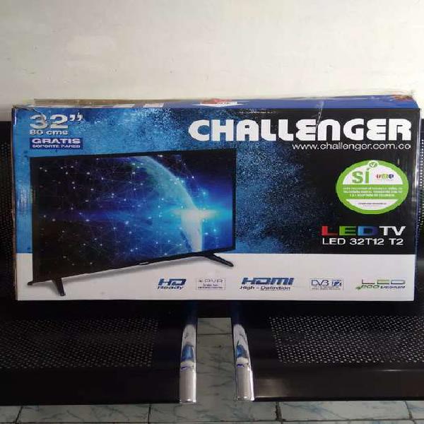 TV Challenger 32 led con TV box