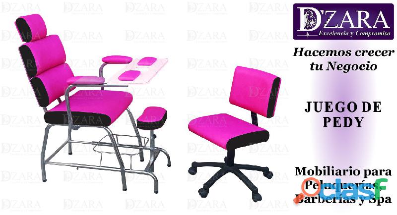 SILLA CLASICA DE PEDICURA