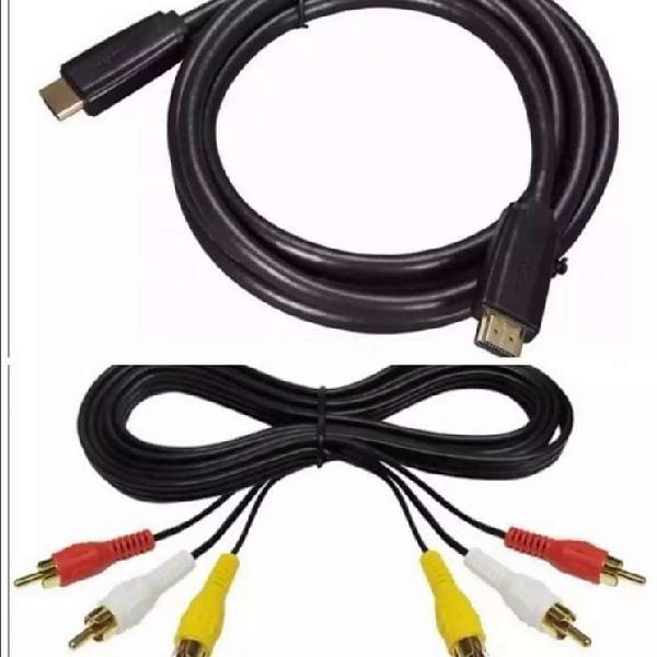 Cable HDMI HIGH SPEED Y CABLE RCA 3X3