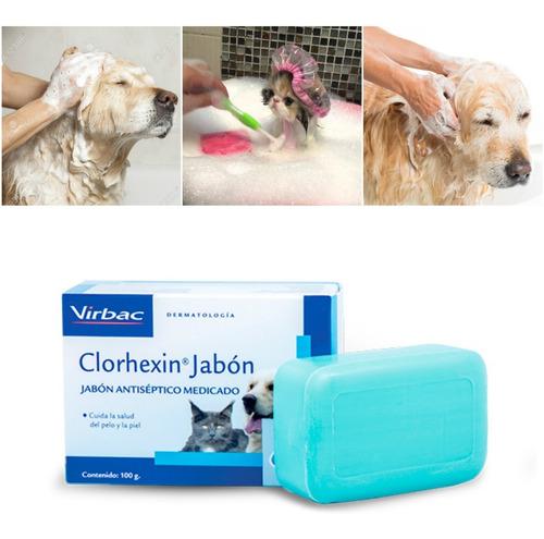Clorhexin Jabon, Pelo Piel Saludables Perro Y Gato