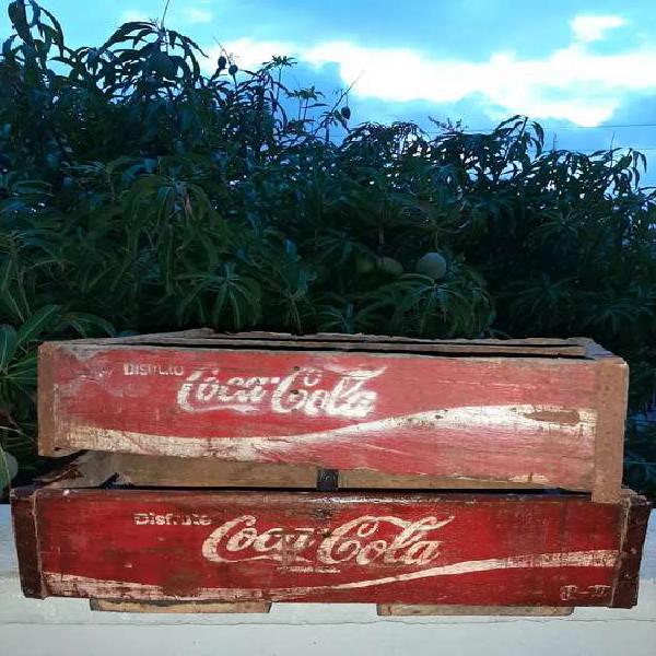 Coca cola ! Caja vintage antigua de coca cola