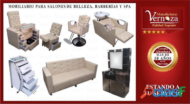 FABRICAMOS COMODOS MUEBLES PARA SPA, PELUQUERIA Y BARBERIA