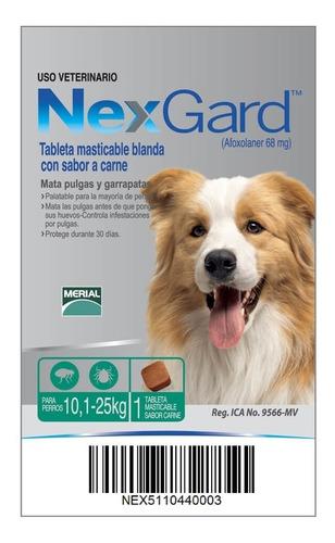 Nexgard Perros De 10 A 25 Kilos