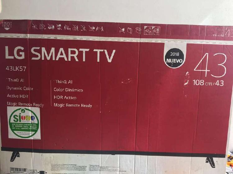 Smart tv lg 43”