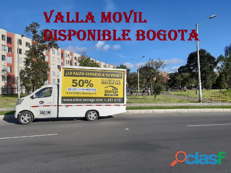 SERVICIO DE CARRO VALLA EN BOGOTA 3115601017