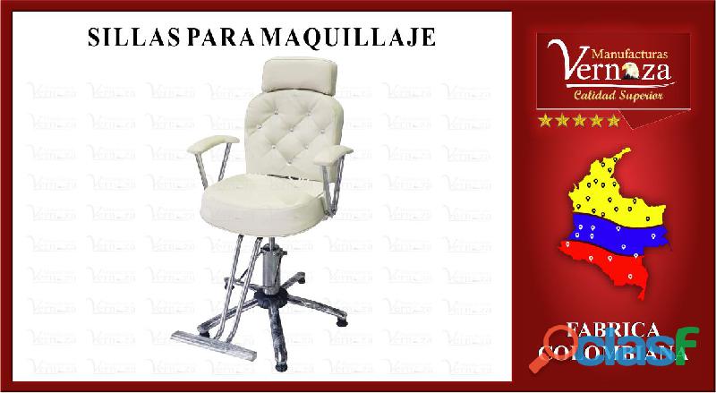 1717 ELEGANTE SILLA PARA REALIZAR MAQUILLAJES HERMOSOS